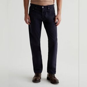 Adriano Goldschmied Men's Protege Straight Leg Sueded Classic New Navy‎ 33 X 34